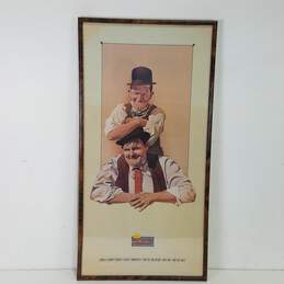 Laurel and Hardy (Nostalgia Merchant, 1985). Video Poster