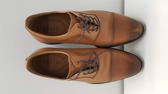 Xenia Brown Oxford Dress Shoes Size 7 image number 6