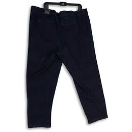 NWT Torrid Womens Blue Denim Dark Wash Slash Pocket Skinny Leg Jeans Size 22T alternative image