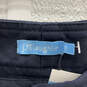 NWT Womens Celia Blue Flat Front Slash Pocket Casual Bermuda Shorts Size 10 image number 3