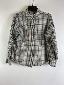 Pendleton Men Green Plaid Flannel Shirt M