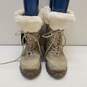 US Polo Assn Boots Womens 8.5 M Artic Snow Winter Shearling White Leather Lace Up image number 1