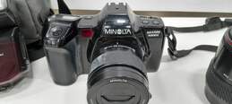 Minolta Maxxum 7000i 35mm Film Camera w/HOYA 52mm Skylight Lens, Minolta Maxxum 3500xi and Case alternative image