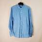 Tommy Bahama Mens Blue Long Sleeve Button Up Shirt Sz M NWT image number 1