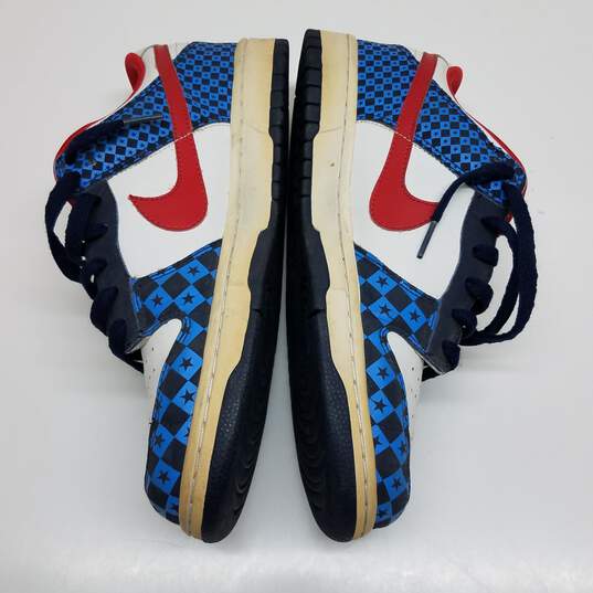 Nike 6.0 Dunk Low – Stars – Red – White – Blue Size 9 image number 2
