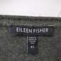 Eileen Fisher Pullover Green & Gray Sweater Women's XS image number 3