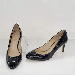Coach DEVON Black Patent Leather Pump Heels Women's Size 8.5