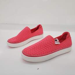 UGG Caplan Slip-On Strawberry Metallic Knit Sneakers Big Kids' Size 4