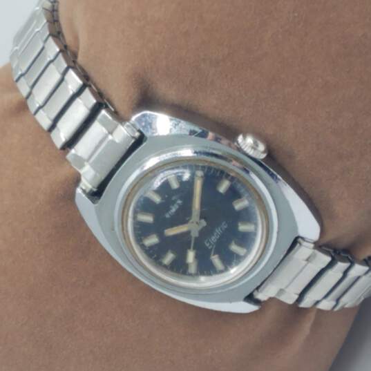 Timex Electric Vintage Chrome Plated Watch image number 4