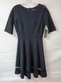 Lulus A-Line Black Dress Sheer Mesh Skirt Size S image number 1