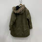 Mens Green Long Sleeve Hooded Insulated Full-Zip Parka Jacket Size 3X image number 2