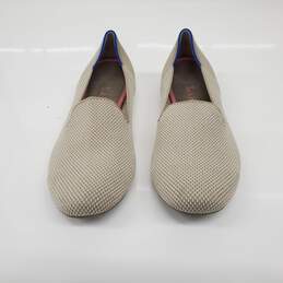 Rothy's Women's Beige Knit Round Toe Flats Size 8