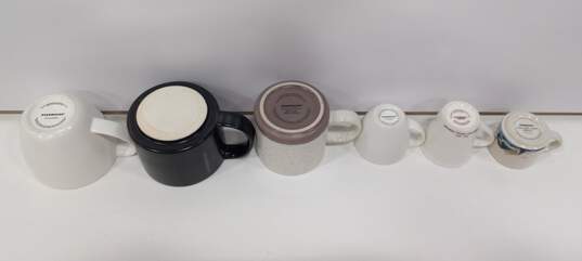 Bundle of 6 Starbucks Mugs In Various Shapes & Sizes image number 4