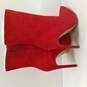 Steve Madden Wagner Red Suede Boots Size 8.5 image number 4