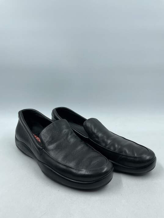 Authentic Prada Black Chunky Loafers W 8.5 image number 3