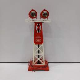 Vintage O-Line Gauge Rail Yard Lighted Tower In Box alternative image