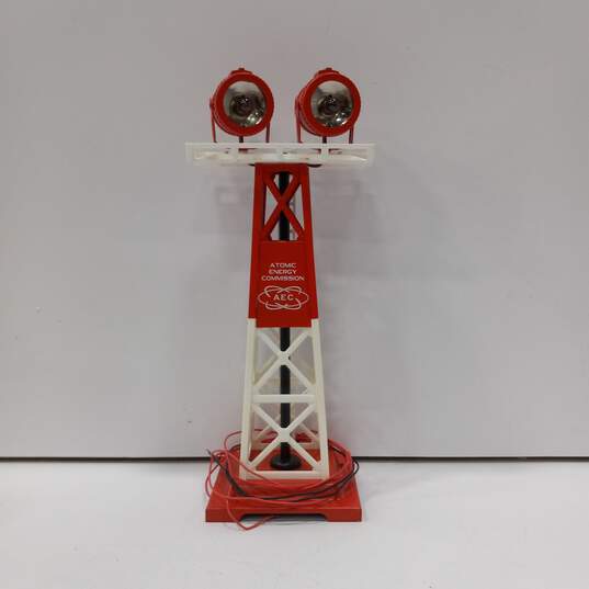 Vintage O-Line Gauge Rail Yard Lighted Tower In Box image number 2