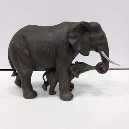 Mother Elephant Polystone Sculpture