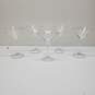 Set of 4 + 1 Clear Estelle Martini Glasses image number 1