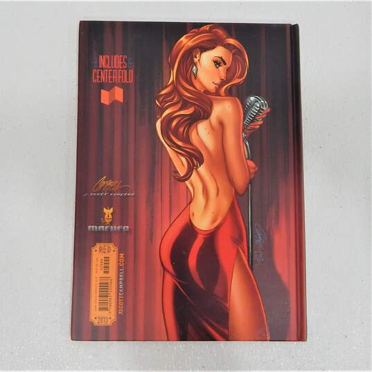 J. Scott Campbell's 2013 The Ravishing Red Collection Artbook Signed image number 3