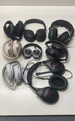 Assorted Audio Headphone Bundle Lot of 8 for Parts / Repair