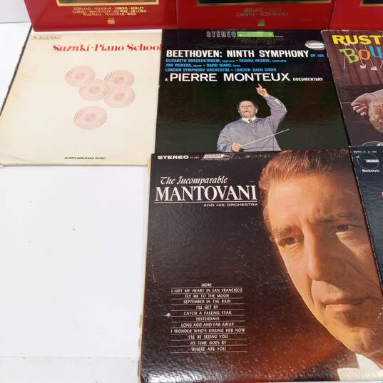 10pc. Assorted Vintage Classical Records Bundle image number 3