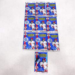 10 Factory Sealed 1991 All World CFL Football Cards Packs
