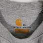 Mens Original Fit Chest Pocket Crew Neck Short Sleeve Pullover T-Shirt Size XL image number 4