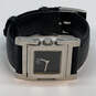 Designer ESQ Mens Black Rectangle Stainless Steel Analog Wristwatch 29.4g image number 2