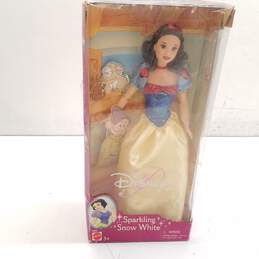 2001 Mattel 54203 Disney Sparling Snow White Doll NRFB