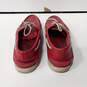 Sperry Top-Sider Men's Red Leather Boat Shoes Size 12M image number 3
