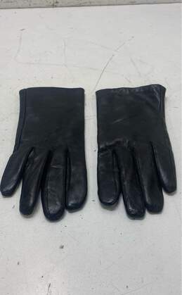 Fownes Brothers Black Vintage Leather Gloves - Size Medium