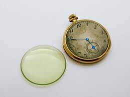 Antique Gold Filled Elgin 17 Jewel Open Face Pocket Watch 49.1g