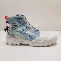 Palladium Unisex Travel Lite Glacier Print Boots Sz. 10.5/M 12/W