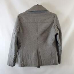 H&M Women Grey Blazer Jacket 40R alternative image