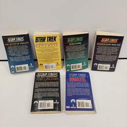 Bundle of 6 Assorted Star Trek Novels alternative image