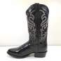 Dan Post 2110 R Black Leather Cowboy Western Boots Men's Size 9 EW image number 2