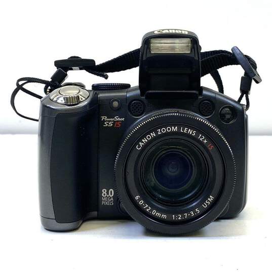 Canon PowerShot S5 IS 8.0MP Digital Bridge Camera image number 2