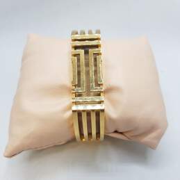 Tory Burch Gold Tone Fitbit Hinge Bracelet 74.6g
