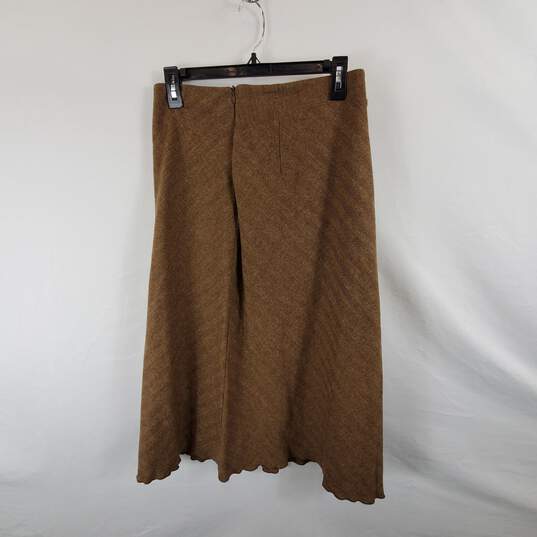 MaxiMara Women Brown Pencil Skirt Sz 10 image number 2