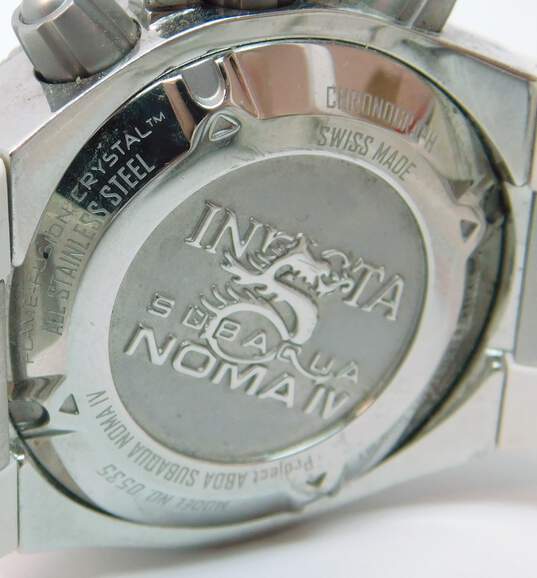 Invicta Subaqua Noma IV 0535 Mother Of Pearl Dial Stainless Steel Watch 149.6g image number 8