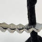 Designer Kendra Scott Silver-Tone Fashionable Round Shape Bangle Bracelet image number 4