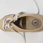 Polo by Ralph Lauren Canvas Tan Blue Sneakers Women's Size 8.5D image number 8