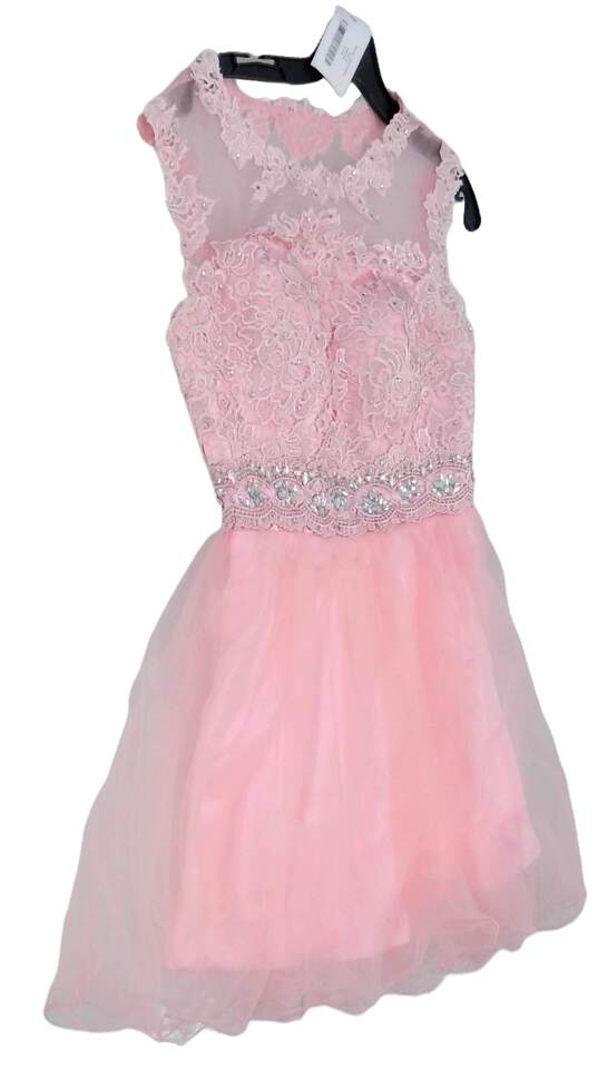 Women's Pink Homecoming Dress Size S image number 3
