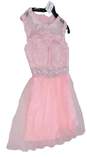 Women's Pink Homecoming Dress Size S image number 3