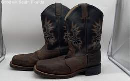 Double H Mens Brown Boots Size 8