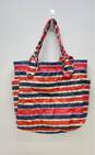Marc By Marc Jacobs Quilted Stripe Nylon Tote Multicolor image number 2