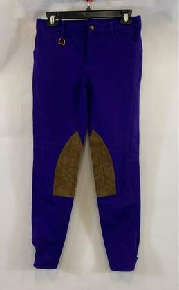 Ralph Lauren Women's Purple Pants- Sz 4