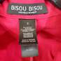 Bisou Bisou Women Pink Blazer Sz 2 image number 2