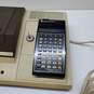 Texas Instruments PC-100C Printer + TI-59 Calculator Cradle With KEY FOR PARTS image number 2